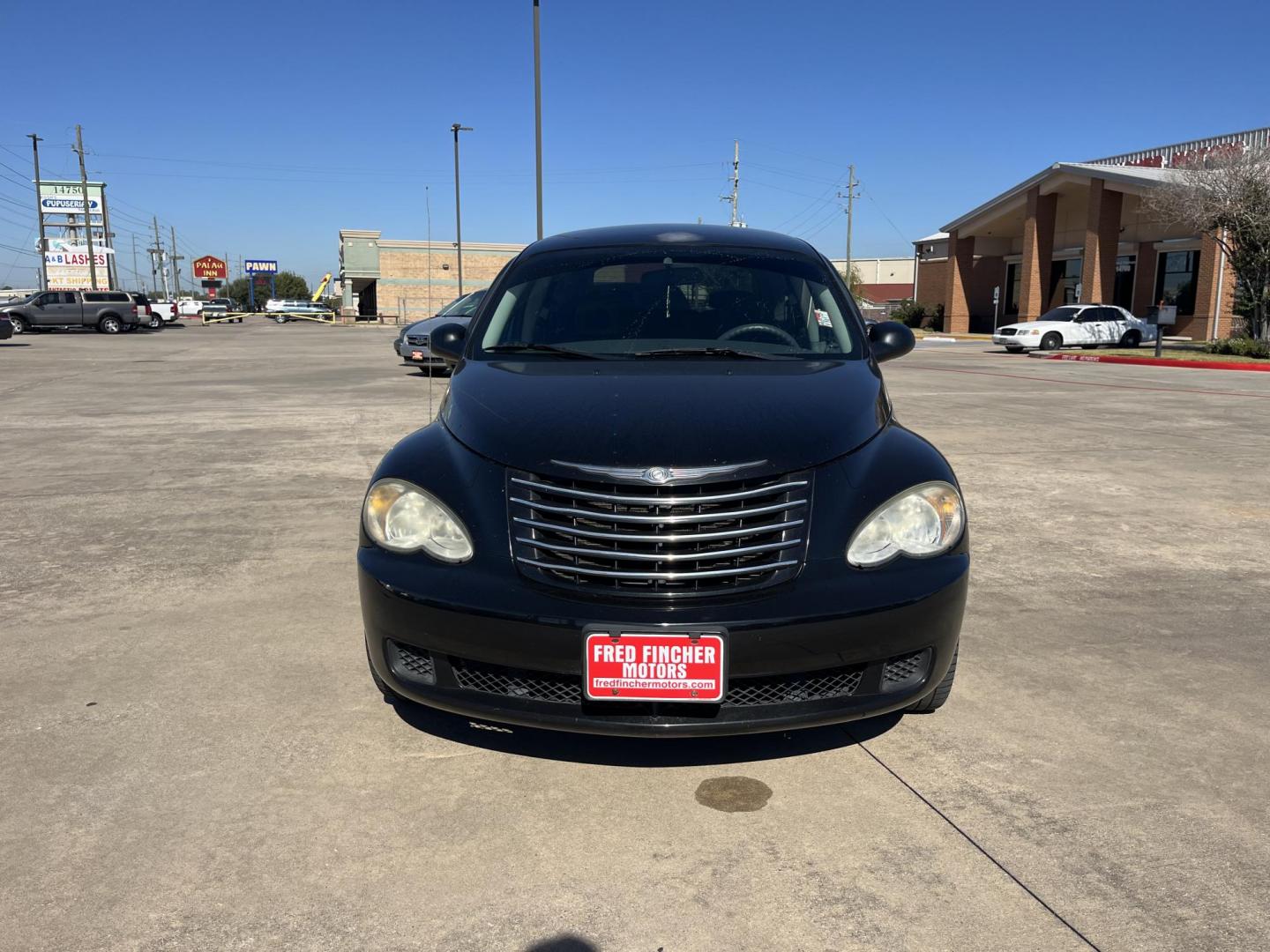 2008 black Chrysler PT Cruiser Base (3A8FY48B48T) with an 2.4L L4 DOHC 16V engine, Automatic transmission, located at 14700 Tomball Parkway 249, Houston, TX, 77086, (281) 444-2200, 29.928619, -95.504074 - Photo#1