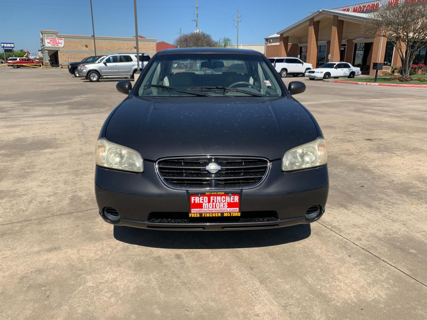 2001 GRAY Nissan Maxima GLE (JN1CA31D41T) with an 3.0L V6 DOHC 24V engine, 4-Speed Automatic Overdrive transmission, located at 14700 Tomball Parkway 249, Houston, TX, 77086, (281) 444-2200, 29.928619, -95.504074 - Photo#1