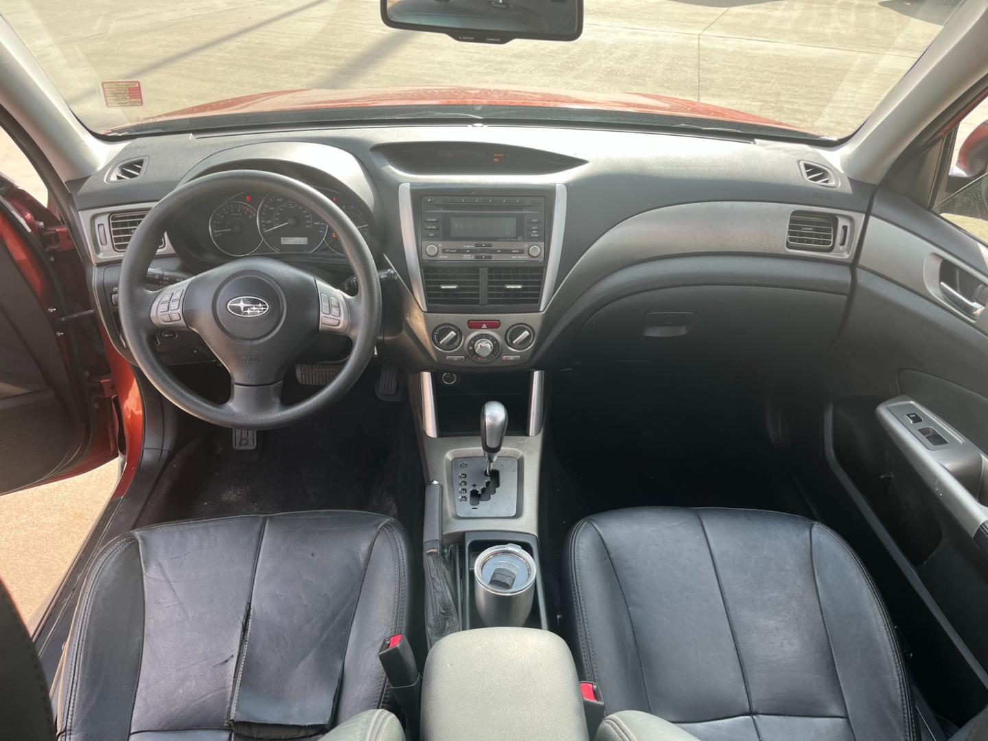 2010 orange /black Subaru Forester 2.5X Premium (JF2SH6CCXAH) with an 2.5L H4 SOHC 16V engine, 4-Speed Automatic transmission, located at 14700 Tomball Parkway 249, Houston, TX, 77086, (281) 444-2200, 29.928619, -95.504074 - Photo#10