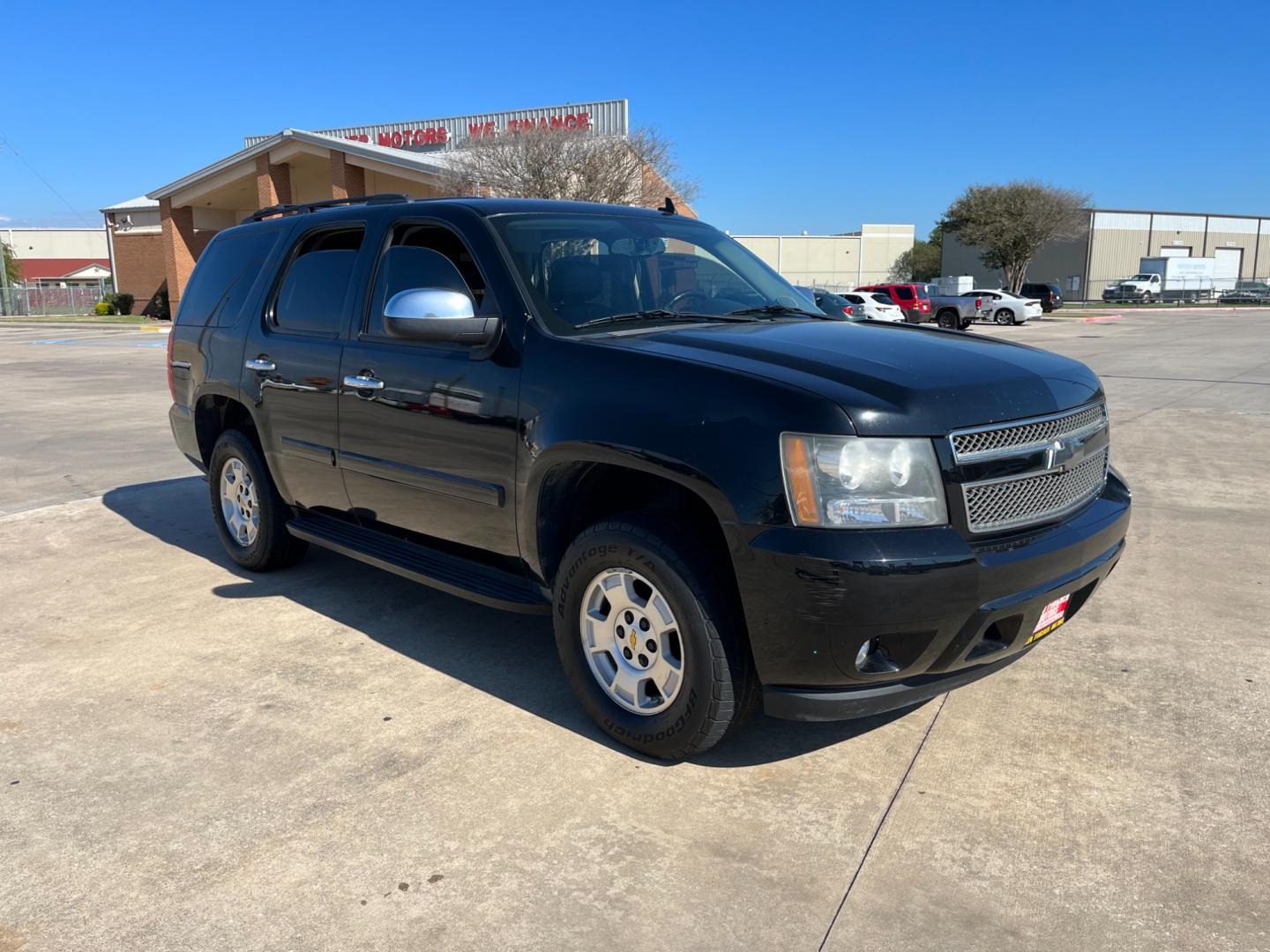 2009 Black /black Chevrolet Tahoe LT1 2WD (1GNFC23099R) with an 5.3L V8 OHV 16V FFV engine, 6-Speed Automatic transmission, located at 14700 Tomball Parkway 249, Houston, TX, 77086, (281) 444-2200, 29.928619, -95.504074 - Photo#0