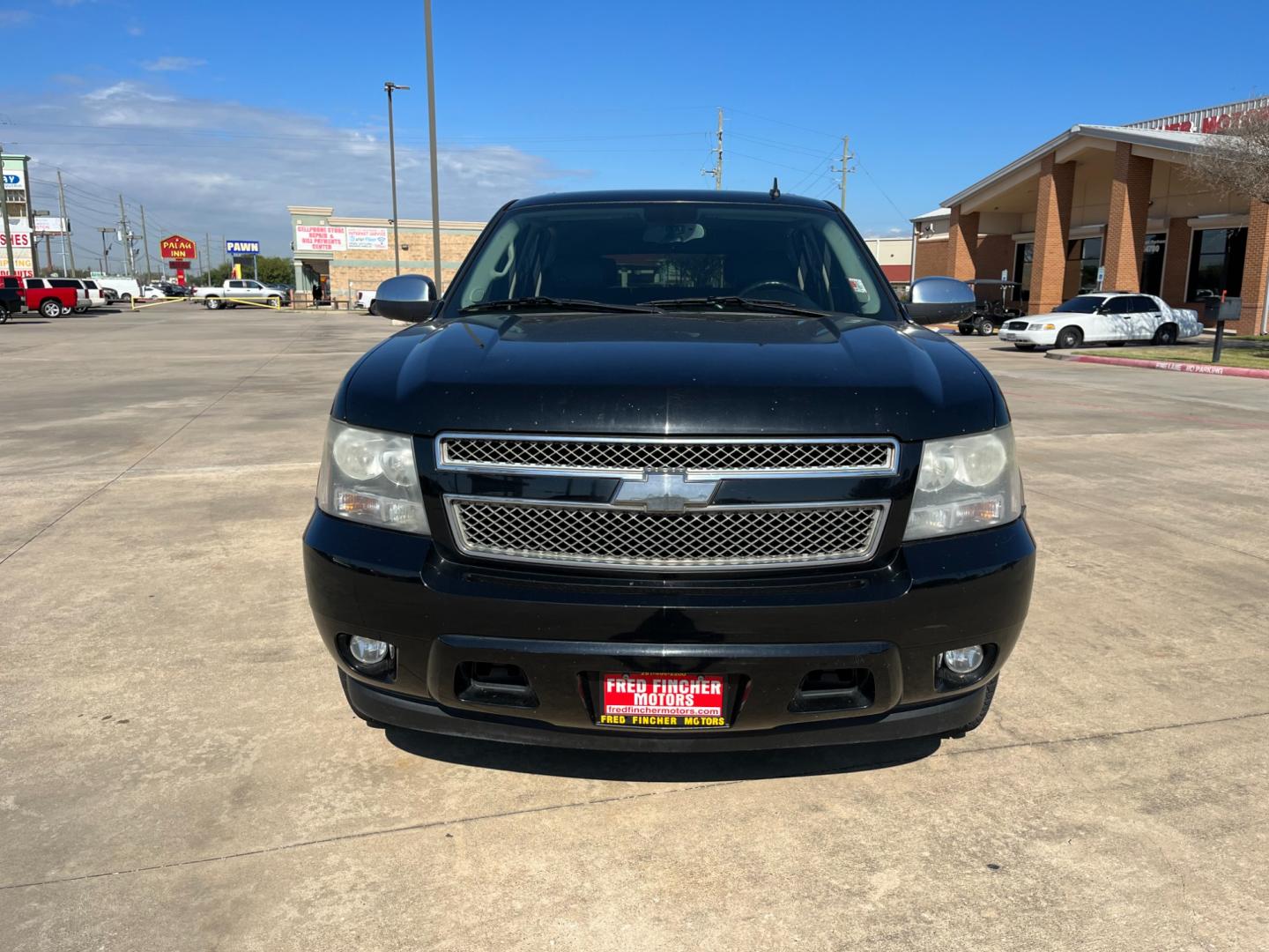 2009 Black /black Chevrolet Tahoe LT1 2WD (1GNFC23099R) with an 5.3L V8 OHV 16V FFV engine, 6-Speed Automatic transmission, located at 14700 Tomball Parkway 249, Houston, TX, 77086, (281) 444-2200, 29.928619, -95.504074 - Photo#1