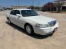 2004 white /TAN Lincoln Town Car Ultimate (1LNHM83W84Y) with an 4.6L V8 SOHC 16V engine, 4-Speed Automatic Overdrive transmission, located at 14700 Tomball Parkway 249, Houston, TX, 77086, (281) 444-2200, 29.928619, -95.504074 - Photo#0