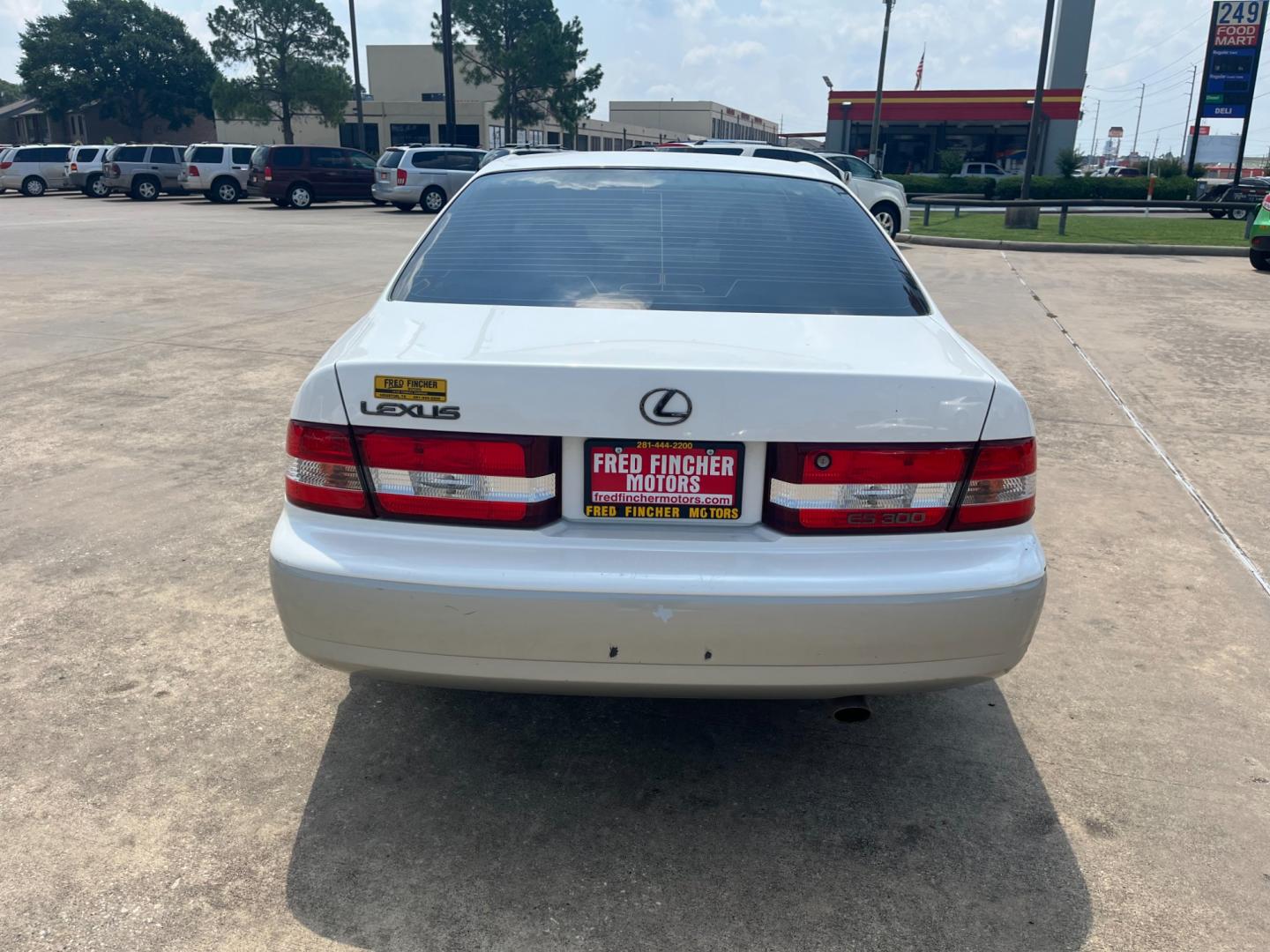 2000 white /TAN Lexus ES 300 Base (JT8BF28G4Y5) with an 3.0L V6 DOHC 24V engine, 4-Speed Automatic Overdrive transmission, located at 14700 Tomball Parkway 249, Houston, TX, 77086, (281) 444-2200, 29.928619, -95.504074 - Photo#5