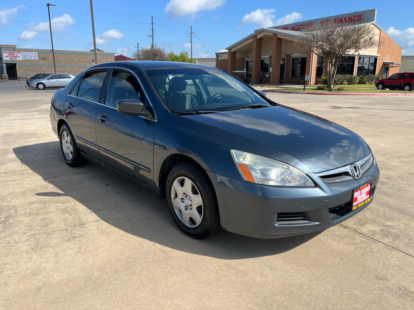 2005 blue /TAN Honda Accord (1HGCM665X5A) , Automatic transmission, located at 14700 Tomball Parkway 249, Houston, TX, 77086, (281) 444-2200, 29.928619, -95.504074 - Photo#0