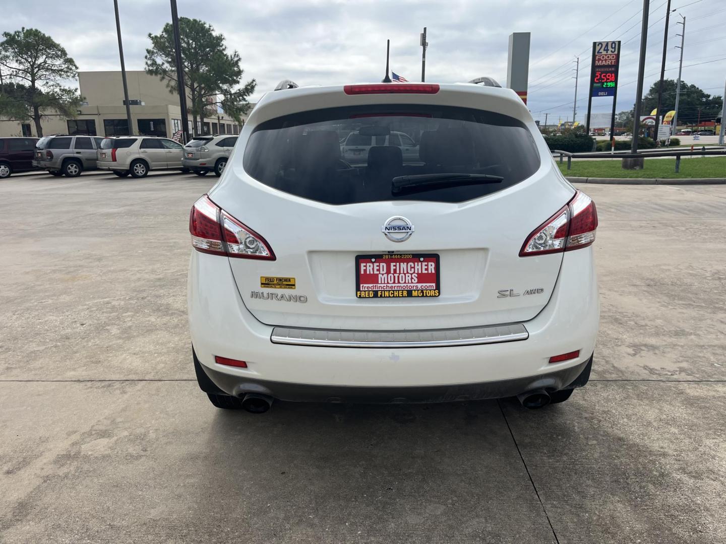 2012 Nissan Murano SL AWD (JN8AZ1MW8CW) with an 3.5L V6 DOHC 24V engine, Continuously Variable Transmission transmission, located at 14700 Tomball Parkway 249, Houston, TX, 77086, (281) 444-2200, 29.928619, -95.504074 - Photo#6