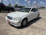 2005 white /TAN Mercedes-Benz C-Class C320 Sport Sedan (WDBRF64J05F) with an 3.2L V6 SOHC 18V engine, 5-Speed Automatic Overdrive transmission, located at 14700 Tomball Parkway 249, Houston, TX, 77086, (281) 444-2200, 29.928619, -95.504074 - Photo#2