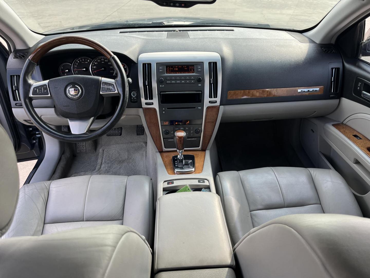 2008 GRAY /black Cadillac STS V8 Luxury (1G6DC67A280) with an 4.6L V8 DOHC 32V engine, 6-Speed Automatic Overdrive transmission, located at 14700 Tomball Parkway 249, Houston, TX, 77086, (281) 444-2200, 29.928619, -95.504074 - Photo#12