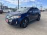 2011 blue Ford Edge Limited FWD (2FMDK3KC9BB) with an 3.5L V6 DOHC 24V engine, 6-Speed Automatic transmission, located at 14700 Tomball Parkway 249, Houston, TX, 77086, (281) 444-2200, 29.928619, -95.504074 - Photo#2