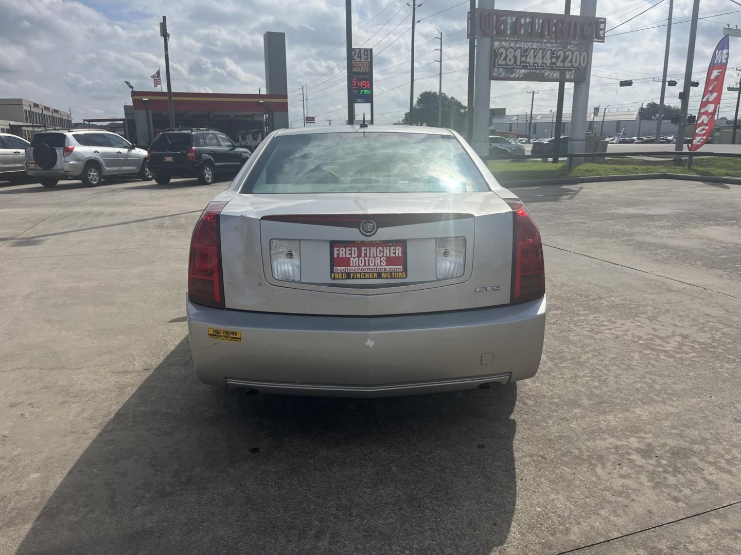 2007 SILVER /black Cadillac CTS 3.6L (1G6DP577570) with an 3.6L V6 DOHC 24V engine, Automatic Overdrive transmission, located at 14700 Tomball Parkway 249, Houston, TX, 77086, (281) 444-2200, 29.928619, -95.504074 - Photo#5